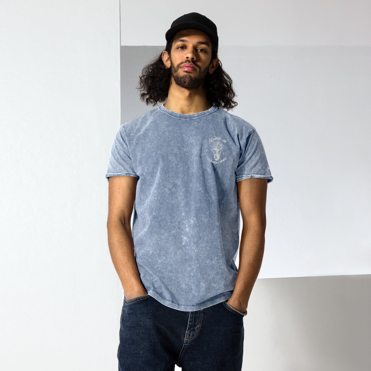 Overthinker Denim T-Shirt