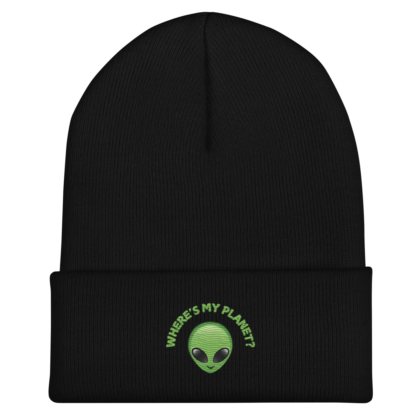 Alien Cuffed Beanie