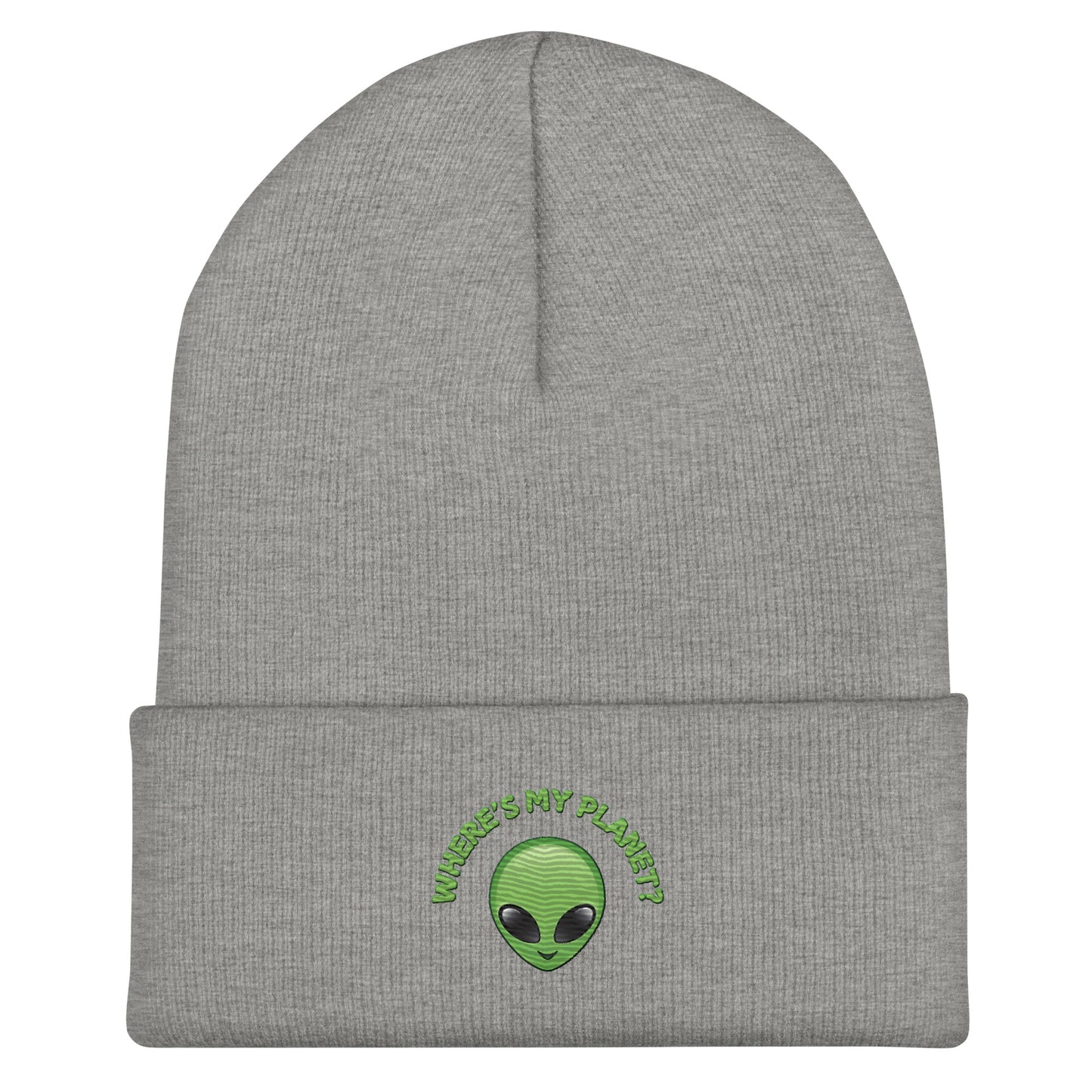 Alien Cuffed Beanie