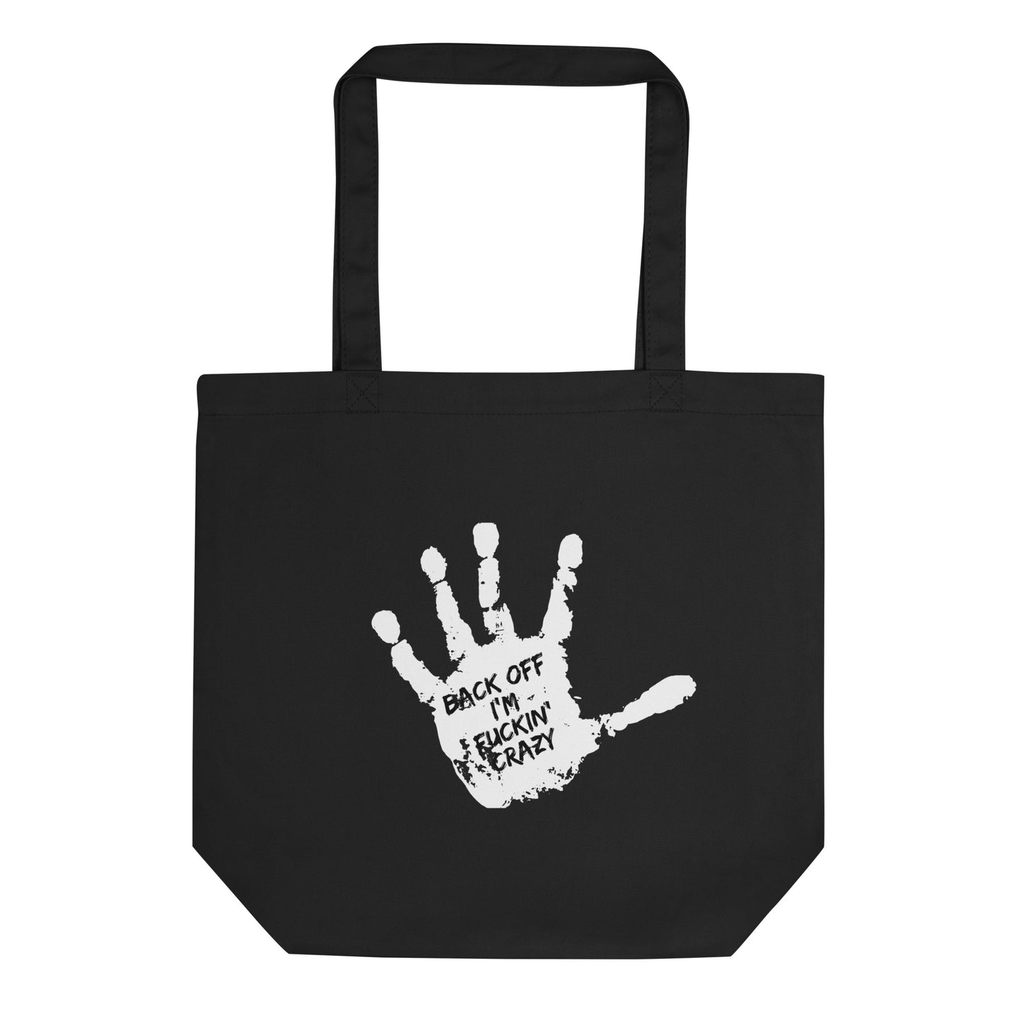 Back Off Tote Bag