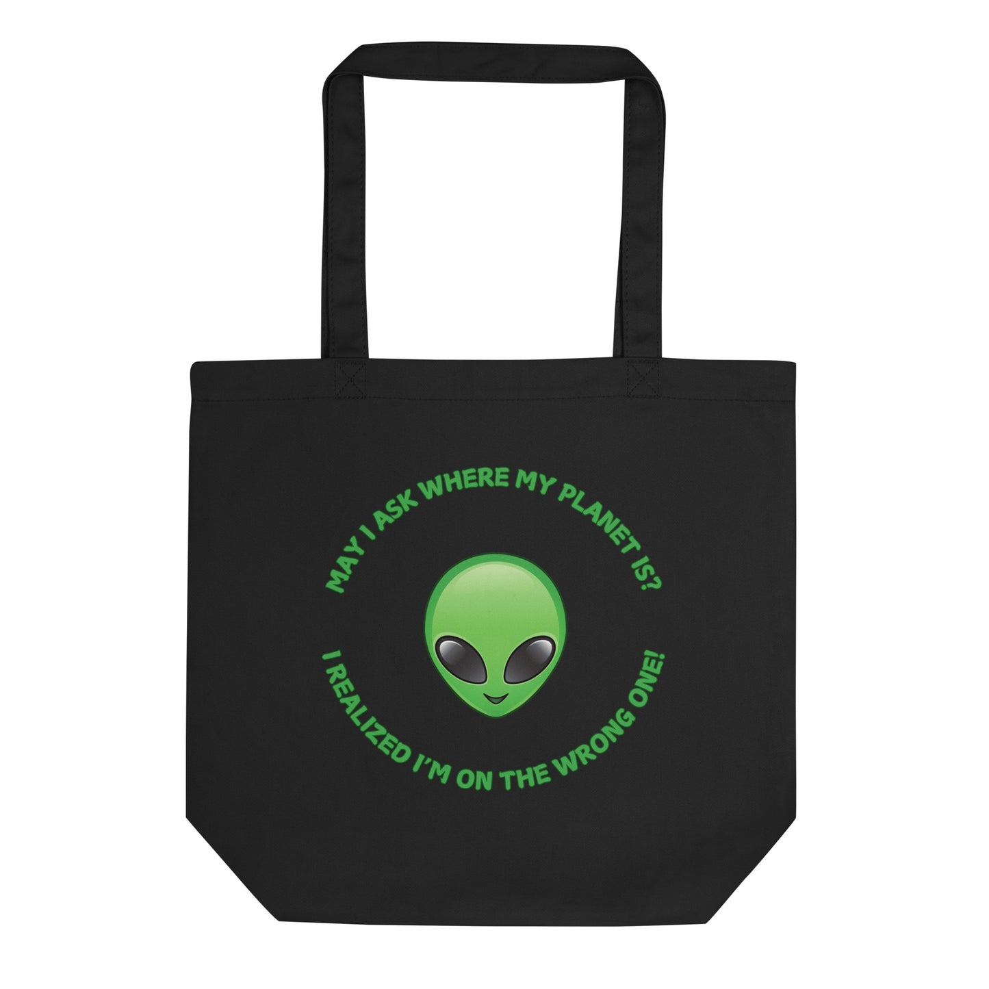 Neurodivergent Alien Eco Tote Bag