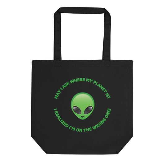 Neurodivergent Alien Eco Tote Bag