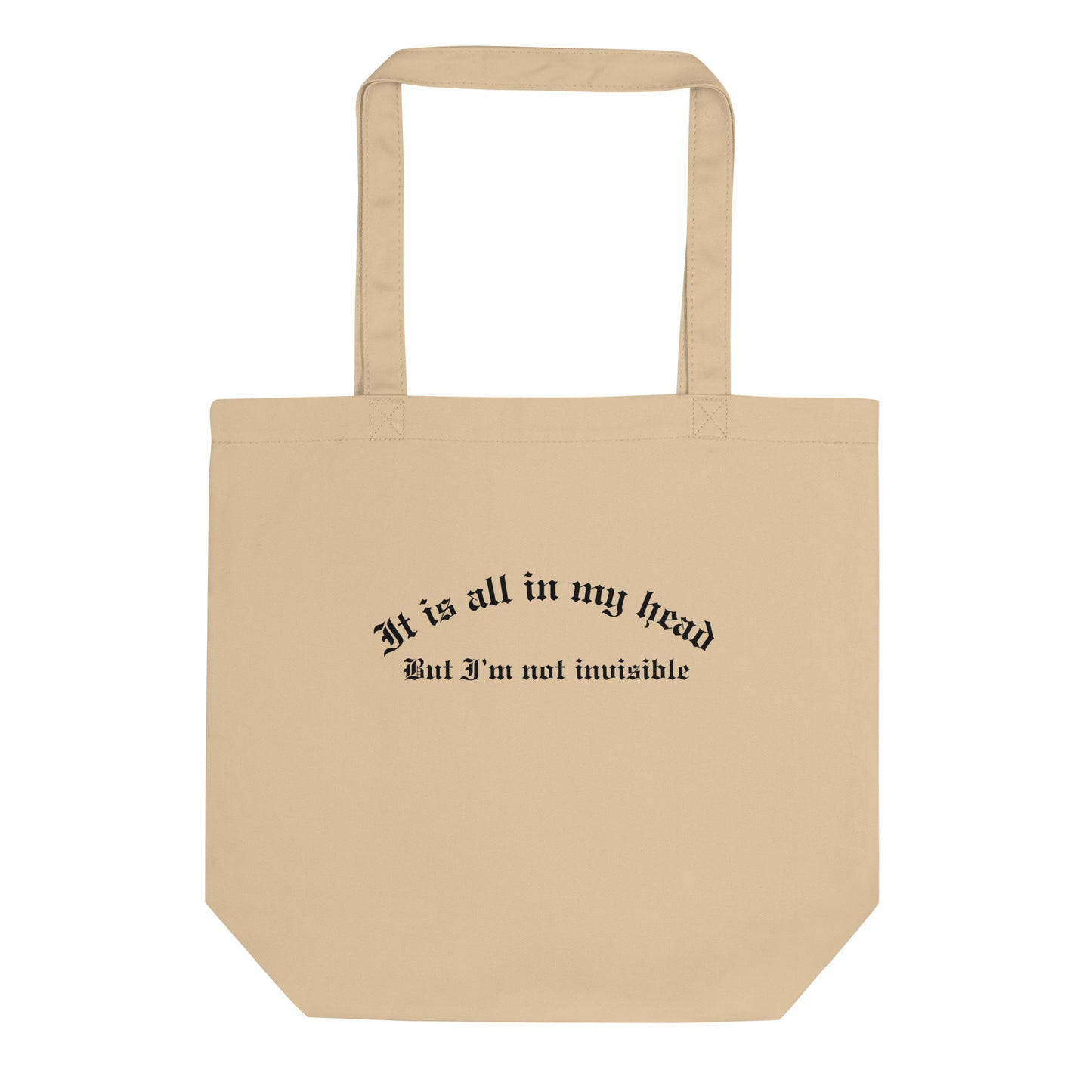 Not Invisible Depression Eco Tote Bag