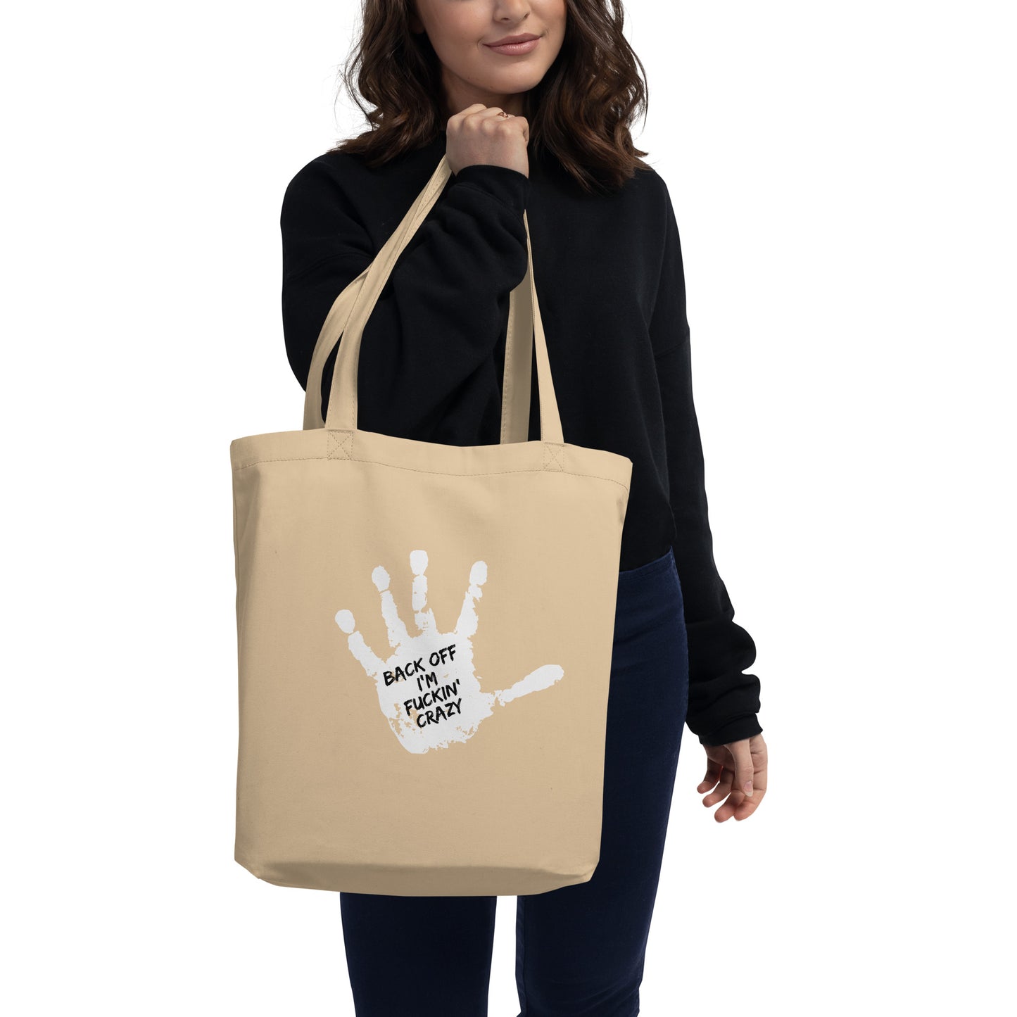 Back Off Tote Bag