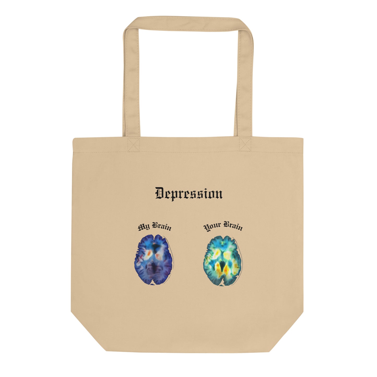 Not Invisible Depression Eco Tote Bag