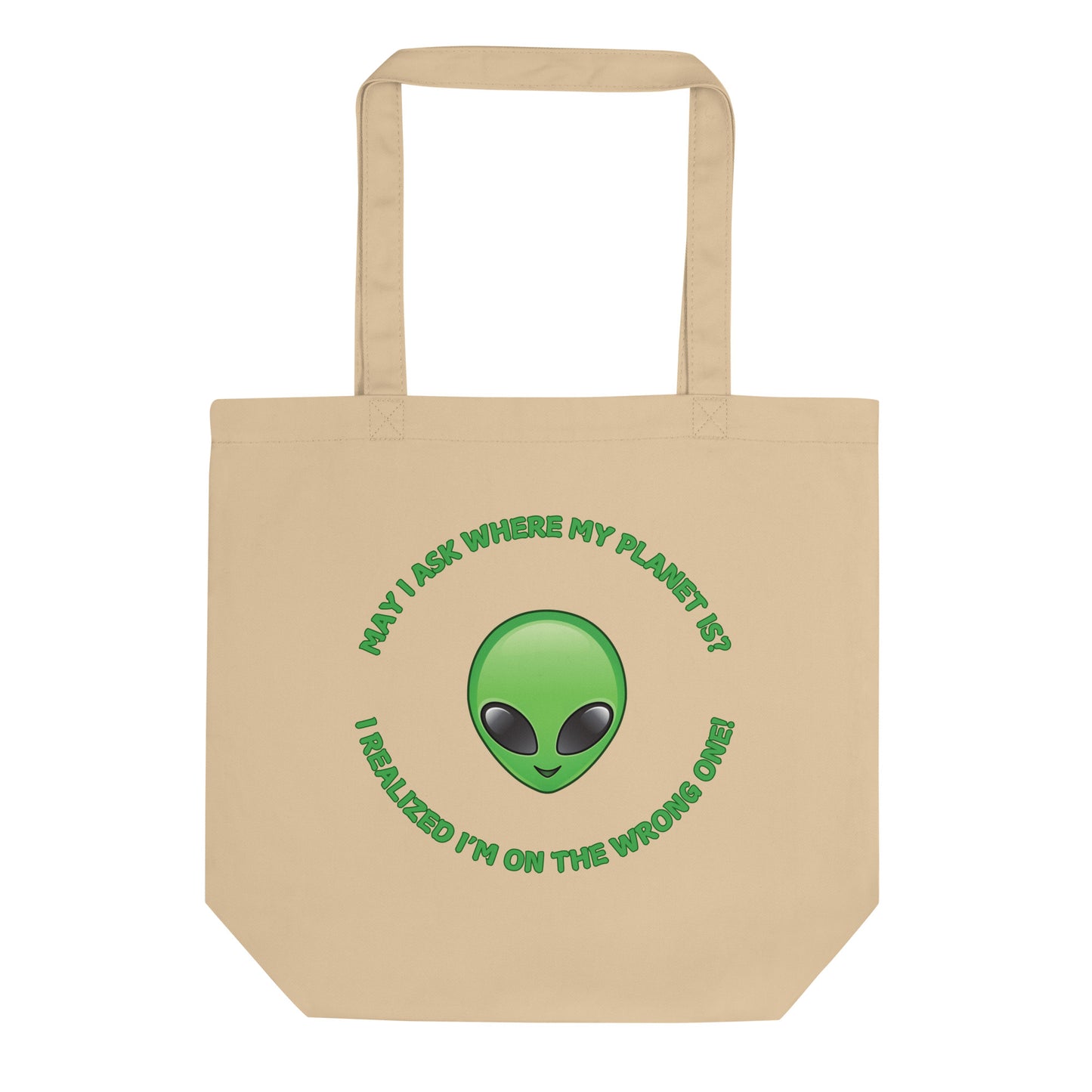 Neurodivergent Alien Eco Tote Bag