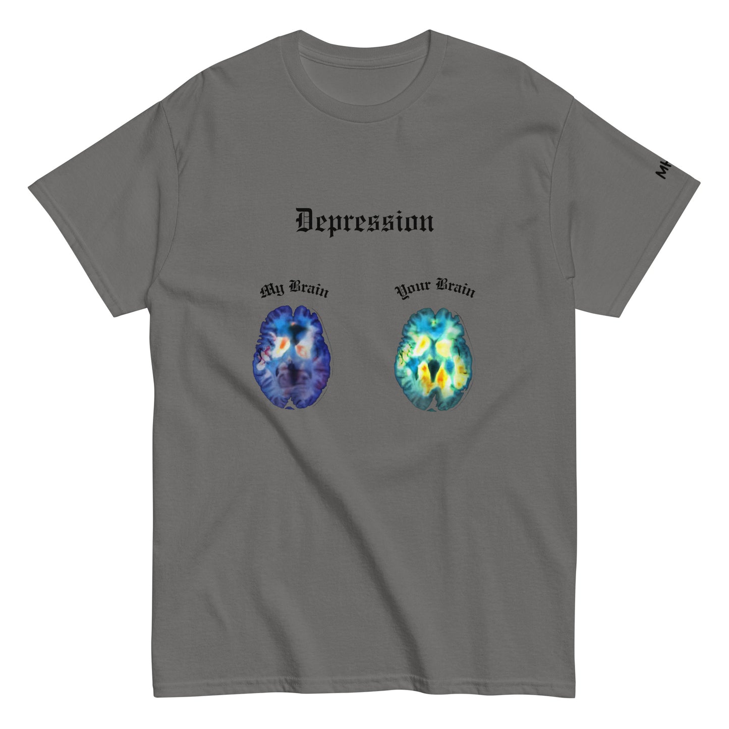 Not Invisible Depressed Brain Unisex classic tee