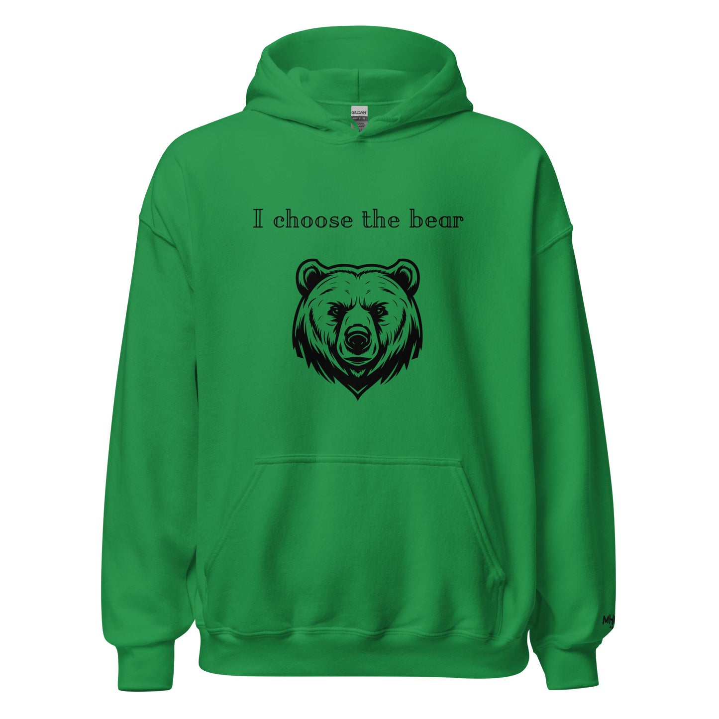 Bear vs Man Unisex Hoodie