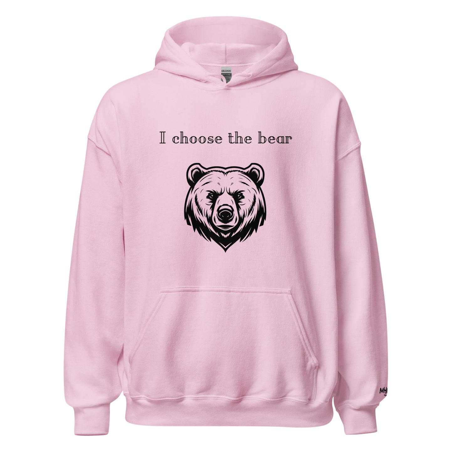 Bear vs Man Unisex Hoodie