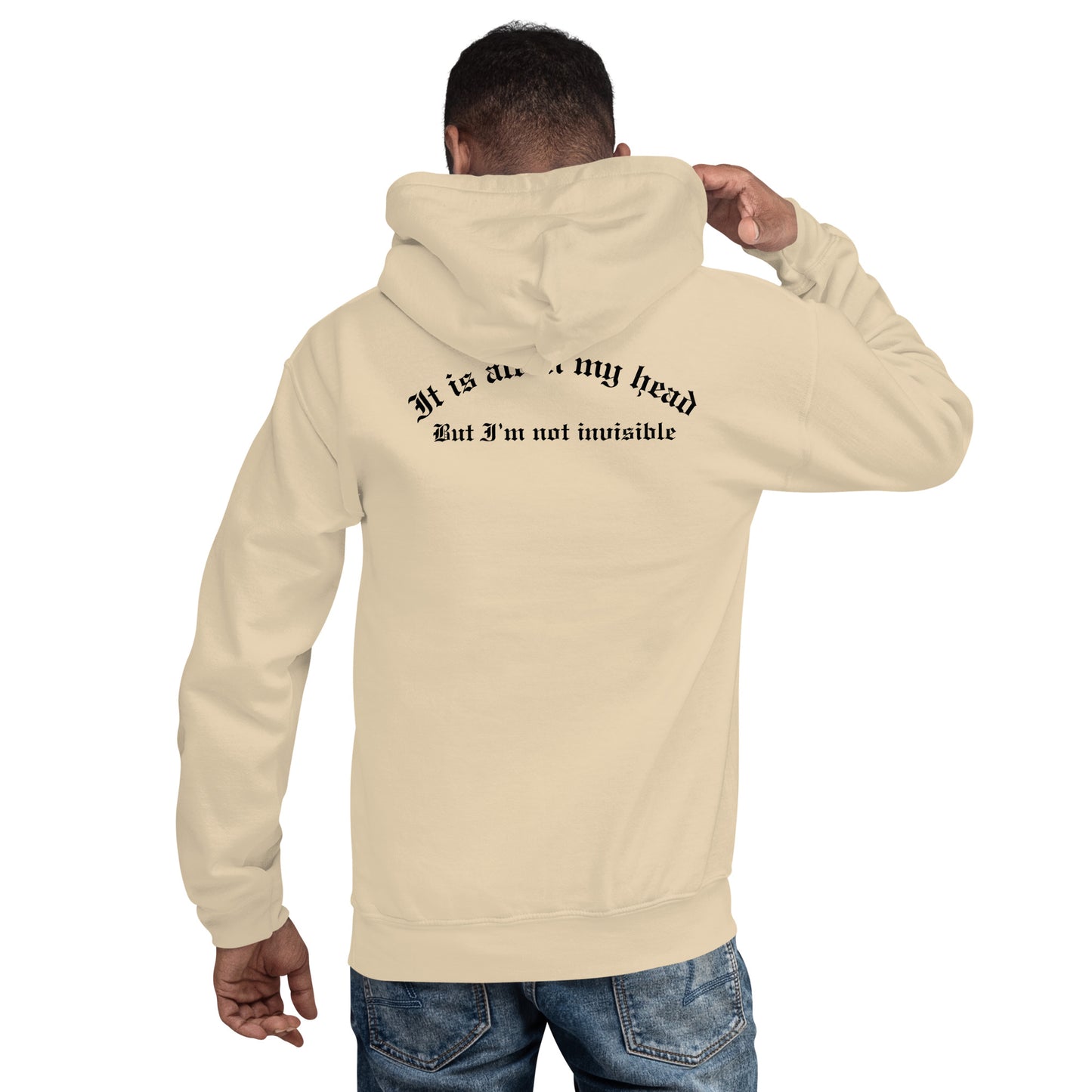 Not Invisible Depression Brain Unisex Hoodie