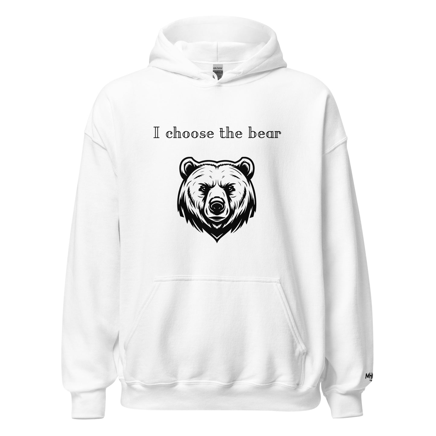 Bear vs Man Unisex Hoodie