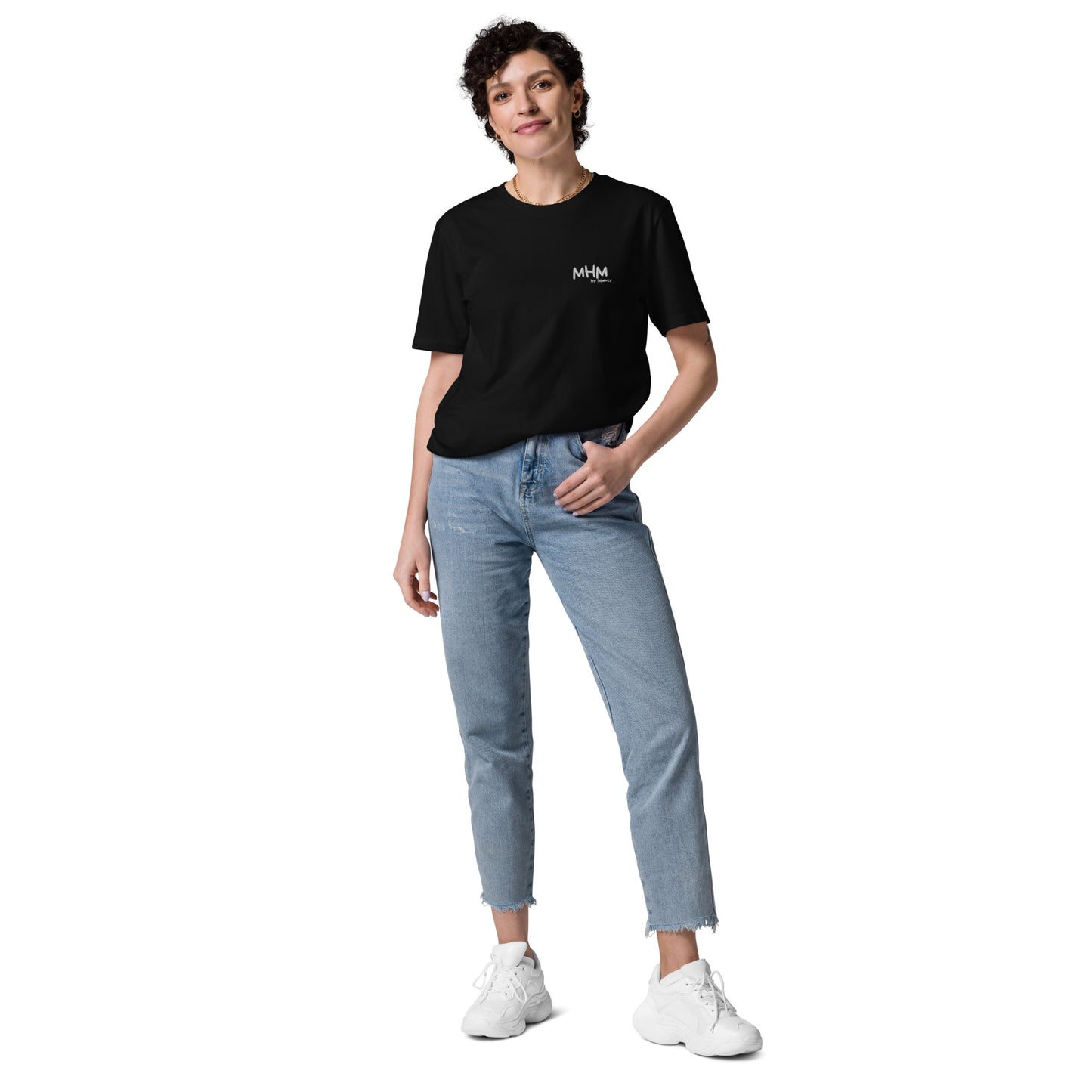 Brand organic cotton t-shirt