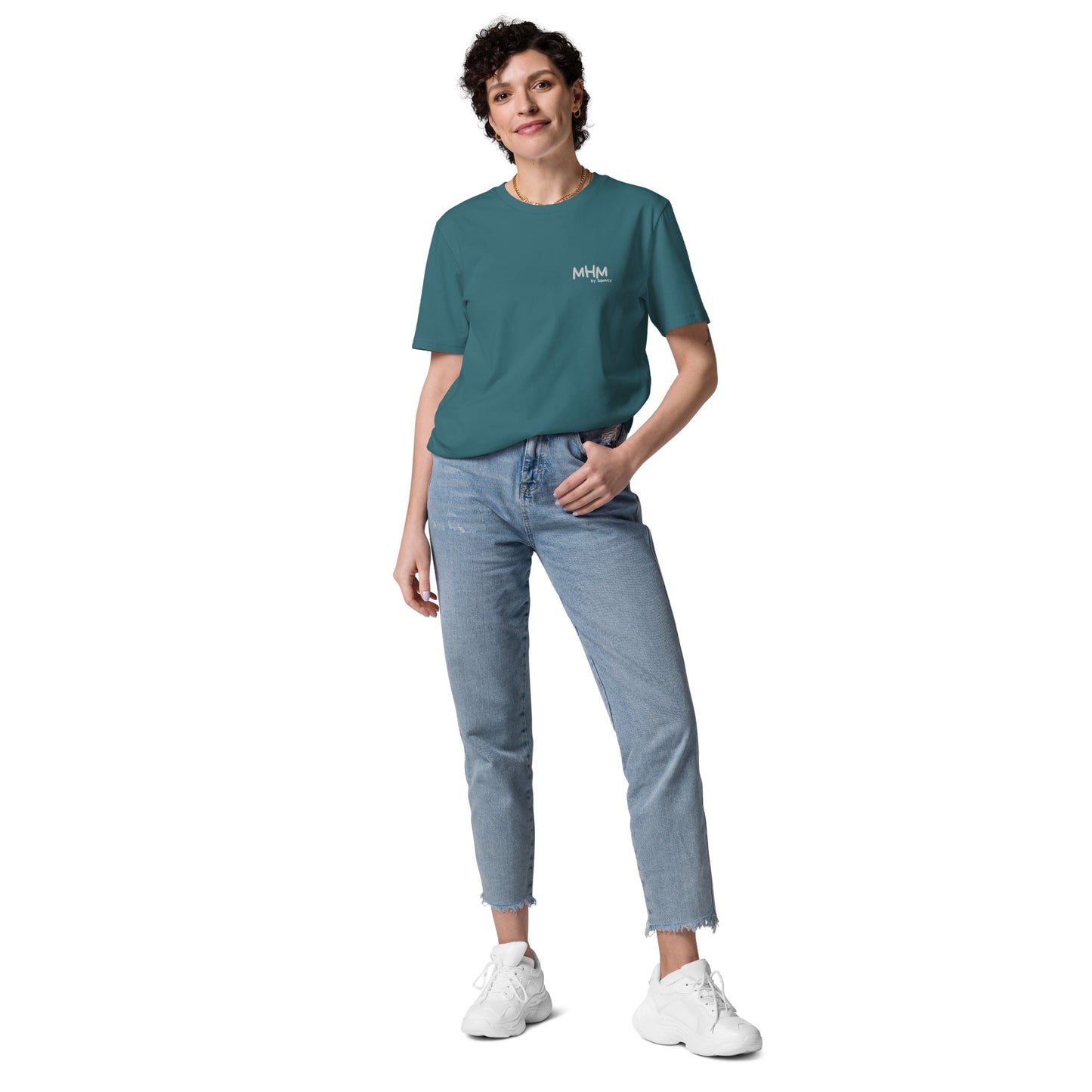 Brand organic cotton t-shirt