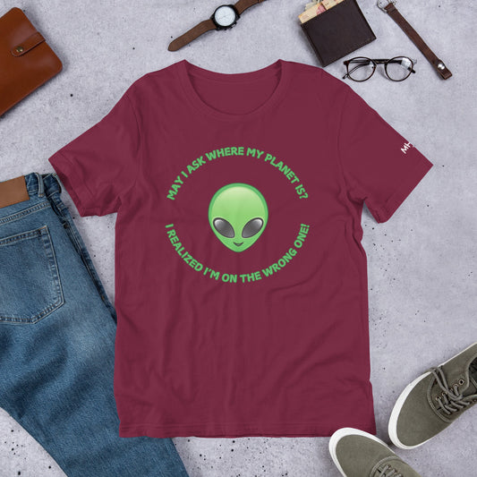 Neurodivergent Alien Unisex t-shirt