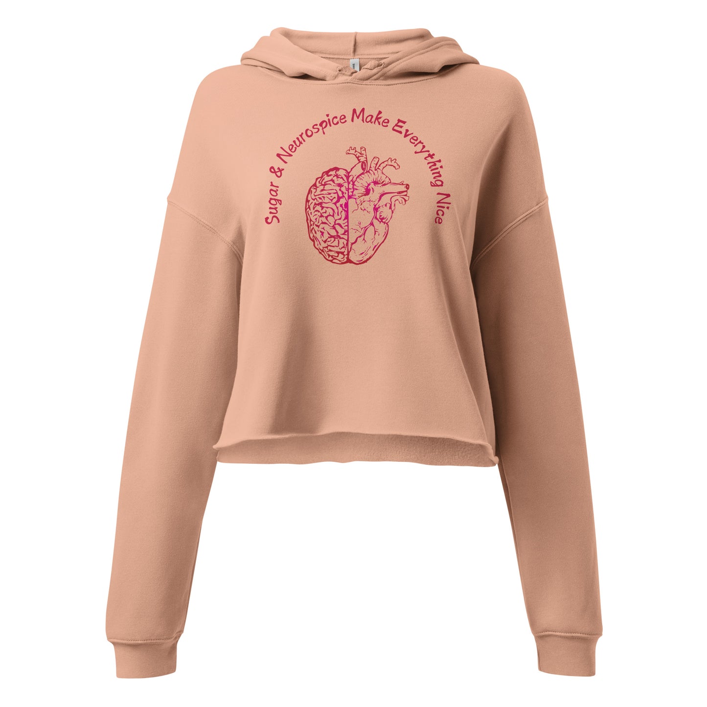 Sugar & Neurospice Crop Hoodie