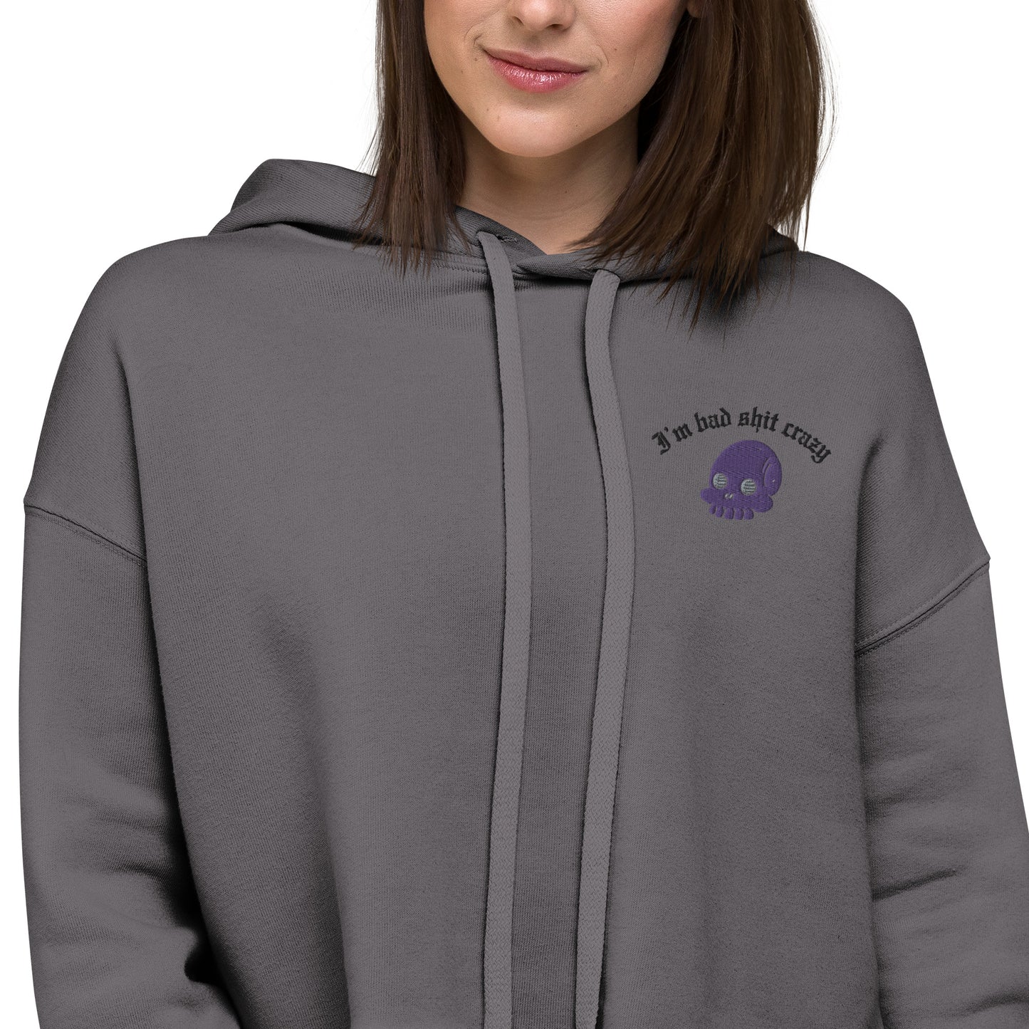 Insanity Crop Hoodie